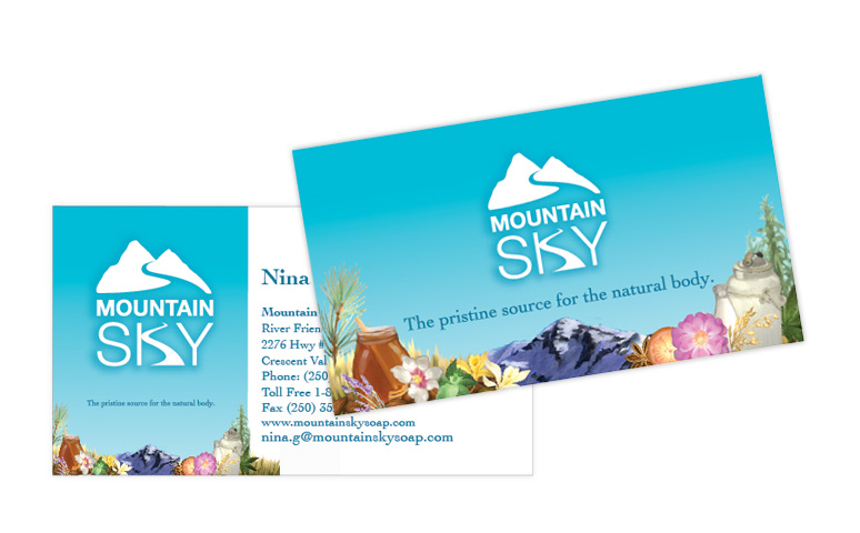 Mountain Sky Soap ~ Print