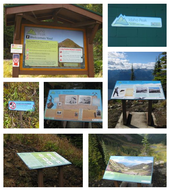Idaho Peak Signage