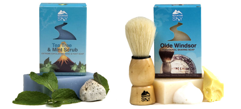 Mountain Sky Soap ~ Product Packaging